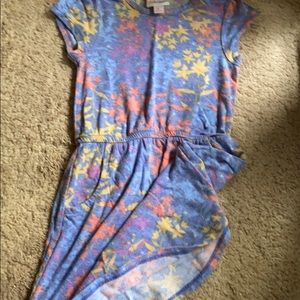 LuLaRoe GIRLS dress barely worn